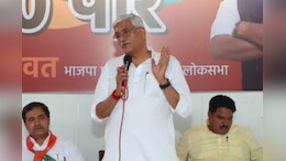 जोधपुर में बोलो गजेंद्र सिंह शेखावत, 'कांग्रेस प्रत्याशी ही नहीं, पूरे परिवार में सबको मोतियाबिंद हो गया है'