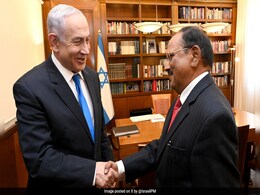 Ajit Doval Meets Israeli PM Netanyahu, Discuss Gaza War, Humanitarian Aid Ajit Doval Meets Israeli PM Netanyahu, Discuss Gaza War, Humanitarian Aid