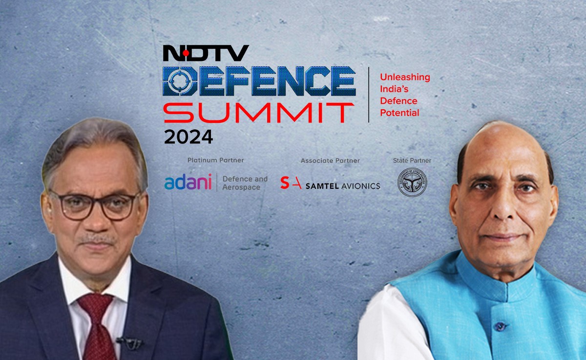 NDTV डिफेंस समिट में रक्षा मंत्री राजनाथ सिंह से एडिटर-इन चीफ संजय पुगलिया करेंगे खास बातचीत