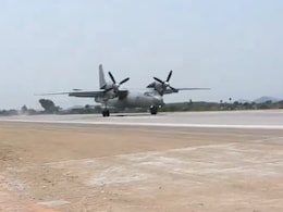 Air Force Activates Emergency Landing Strip On National Highway In Andhra Pradesh Air Force Activates Emergency Landing Strip On National Highway In Andhra Pradesh