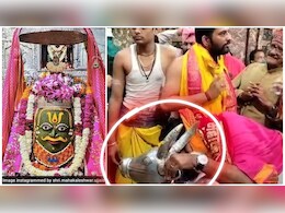 Ujjain Lok Sabha के BJP उम्मीदवार पहुंचें बाबा महाकाल, नंदी के कान में मांगी जीत की मुराद