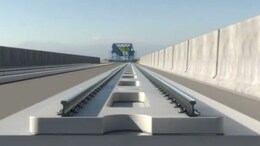 Railway Minister Shares Video Of Ballastless Track For Bullet Train: ''First Time In India''