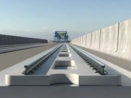 Railway Minister Shares Video Of Ballastless Track For Bullet Train: ''First Time In India'' Railway Minister Shares Video Of Ballastless Track For Bullet Train: ''First Time In India''