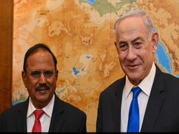 Israeli PM Netanyahu Meets NSA Ajit Doval, Updates Him On Gaza Situation Israeli PM Netanyahu Meets NSA Ajit Doval, Updates Him On Gaza Situation