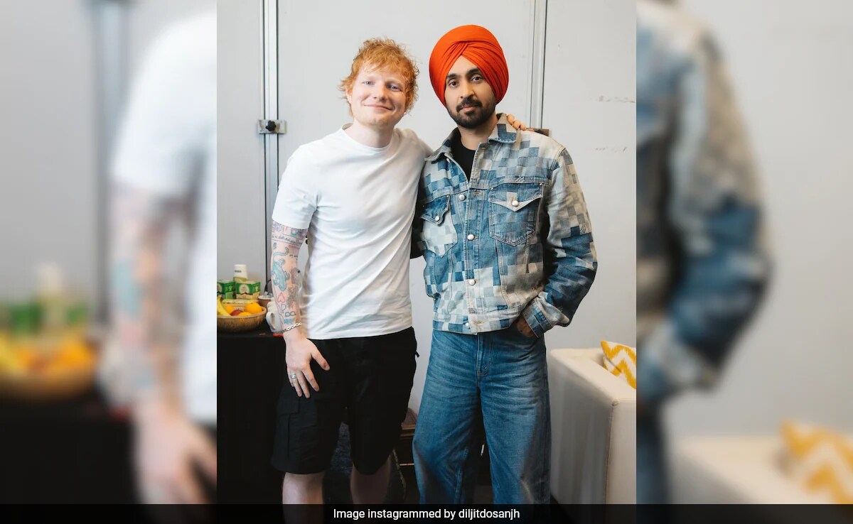 Diljit Dosanjh Shares More Pics With Ed Sheeran. The Internet Is Obsessed