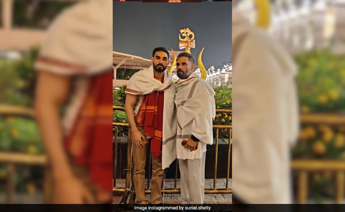 Suniel Shetty's Message For Son Ahan After Sanki Announcement: "Couldn't Be Prouder"