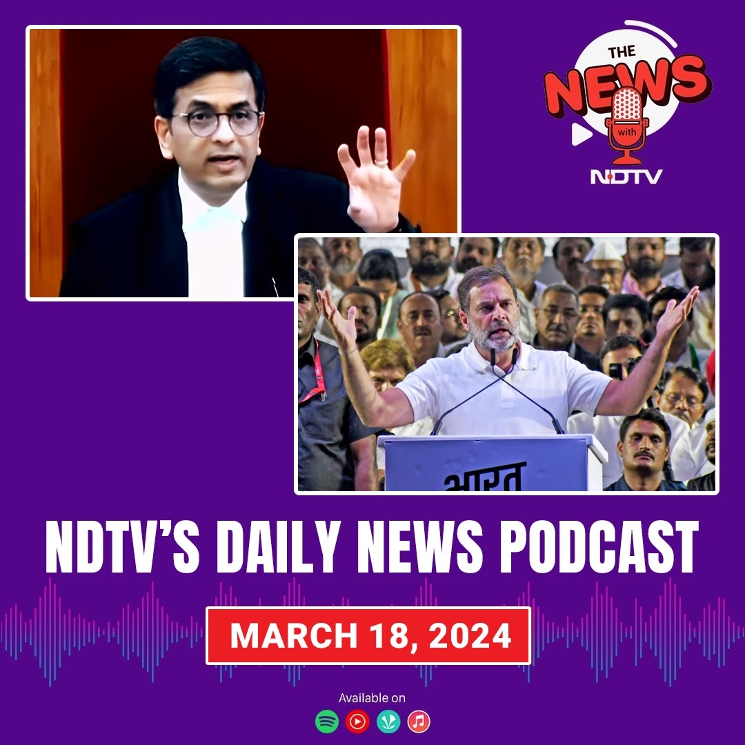 The NEWS Ep26: Supreme Court On SBI, Rahul Gandhi's Yatra Ends, Putin's 'Third World War' Warning episode artwork