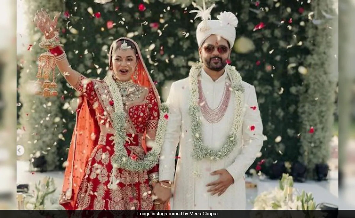 Priyanka Chopra's Cousin Meera Chopra Marries Rakshit Kejriwal In Jaipur. Pics Inside