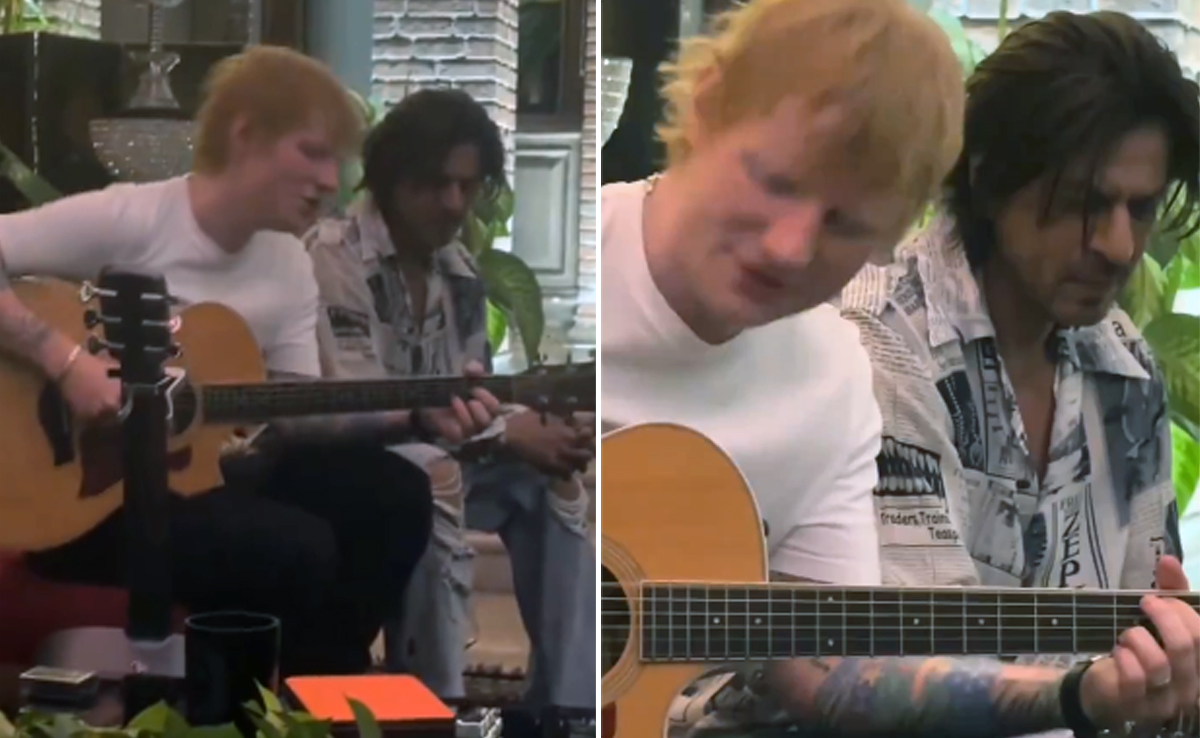 Trending: Inside Ed Sheeran's <i>Perfect</i> Private Concert For Shah Rukh Khan