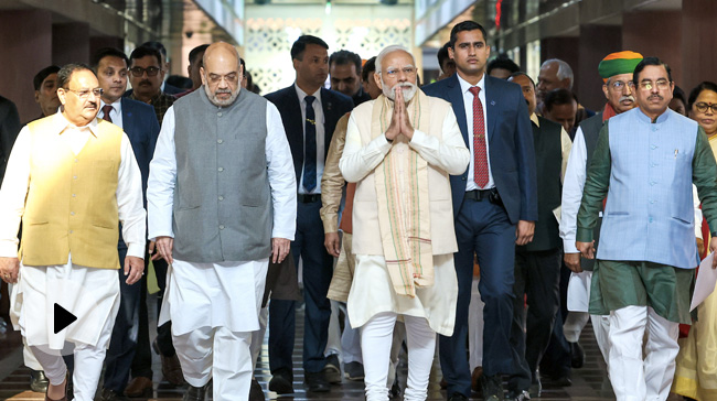 अगले हफ्ते हो सकती है NDA संसदीय दल की बैठक, नड्डा के घर बैठकों का दौर जारी