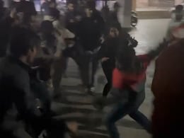 JNU Student Groups Face Off Late Night Over Student Union Polls JNU Student Groups Face Off Late Night Over Student Union Polls