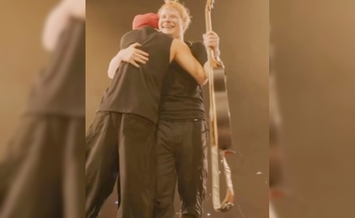 Diljit Dosanjh Had This Much Fun With Ed Sheeran At Mumbai Concert