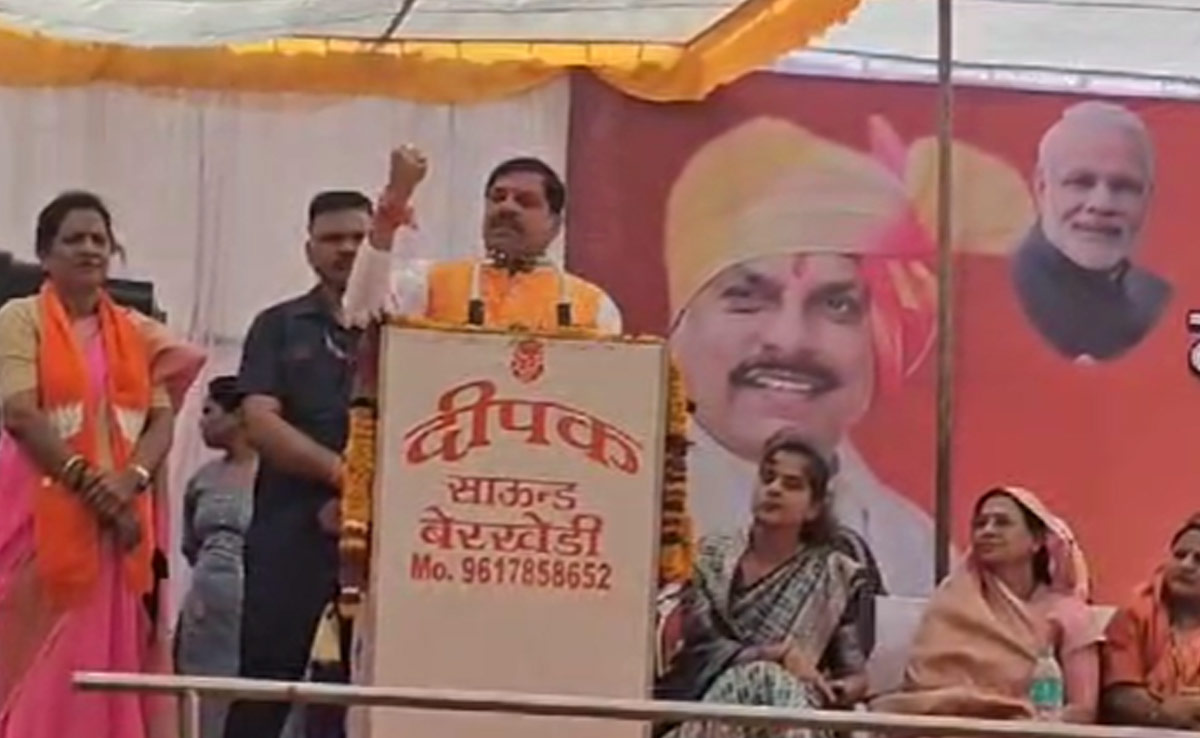 भाई दूज पर महिलाओं के लिए आयोजित कार्यक्रम में शामिल हुए CM यादव, कहा-सिर्फ भारत का नाम मातृशक्ति के नाम पर