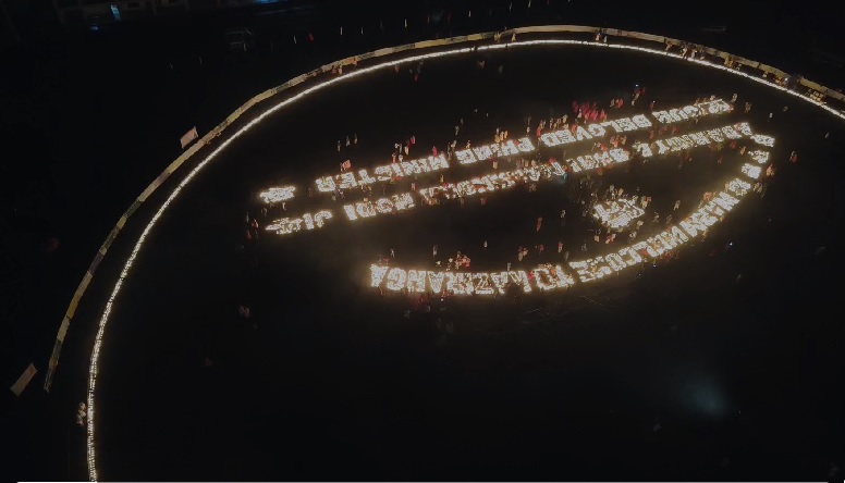 Watch: 1 Lakh Diyas Lit Up In Assam's Golaghat To Welcome PM Modi