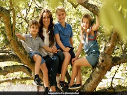 "Lots Of Fun": Kate Middleton Shares Hand-Drawn Portraits By Her Children "Lots Of Fun": Kate Middleton Shares Hand-Drawn Portraits By Her Children