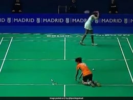 Watch: Furious PV Sindhu Smashes Racquet After Getting Knocked Out Of Spain Masters, Gets Reprimanded Watch: Furious PV Sindhu Smashes Racquet After Getting Knocked Out Of Spain Masters, Gets Reprimanded