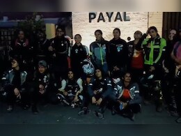 मध्य प्रदेश के पर्यटन स्थलों को प्रमोट करने निकली 25 जांबाज महिला बाइकर्स, खजुराहो में हुआ जोरदार स्वागत