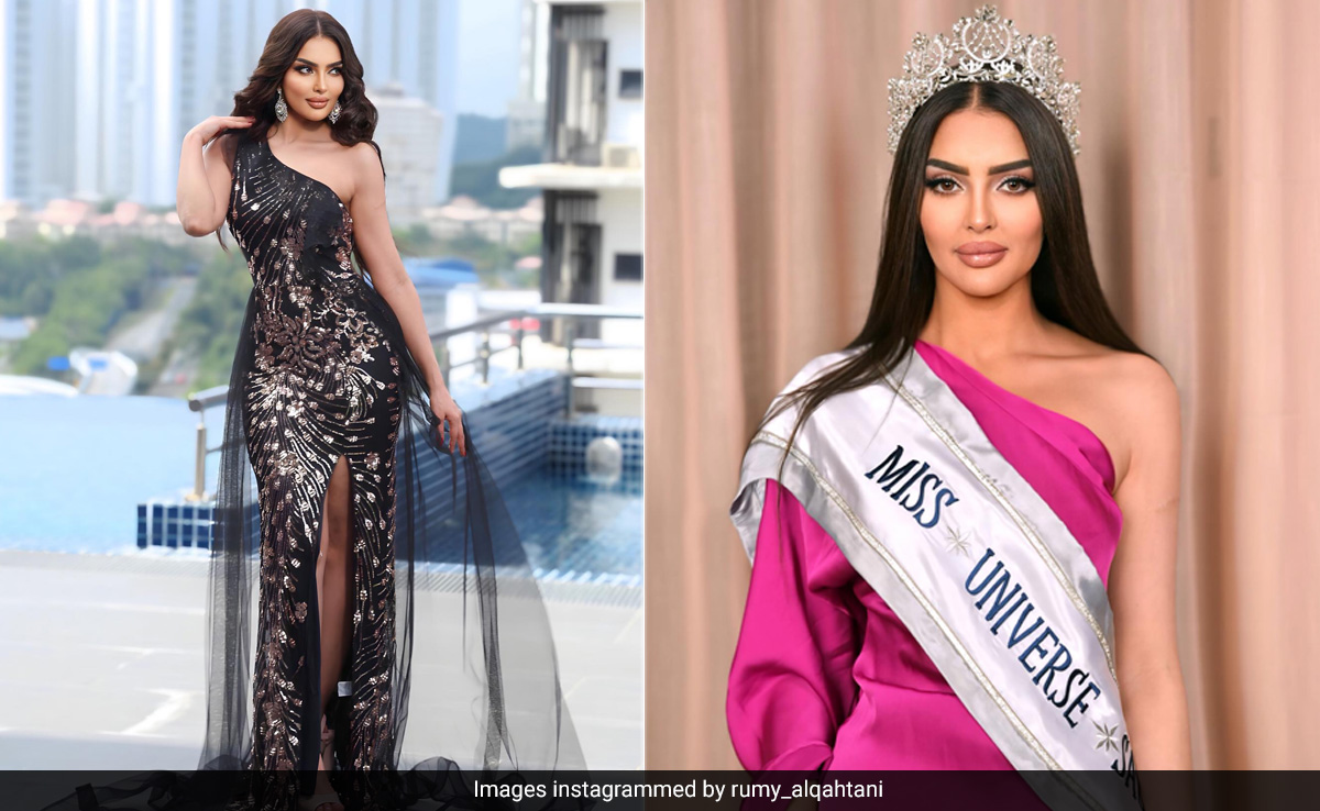 Saudi Arabian Beauty Queen Rumy Alqahtani's Wardrobe Is Dominated By Elegant Monochrome Tones