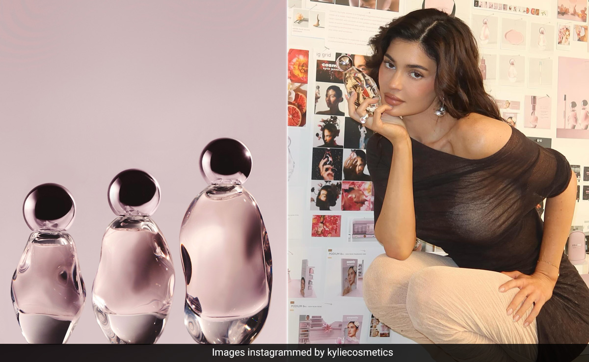 Kylie Jenner's Debut Perfume, Cosmic Smells Like Warm Florals And Is Shaped To Fit In The Palm Of A Hand