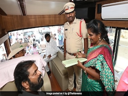 तेलंगाना में चुनाव अधिकारियों ने पूर्व मुख्यमंत्री KCR के वाहन की तलाशी ली : BRS तेलंगाना में चुनाव अधिकारियों ने पूर्व मुख्यमंत्री KCR के वाहन की तलाशी ली : BRS