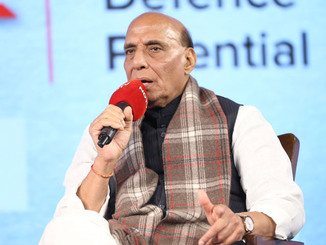 "We Have Already Crossed 370," Rajnath Singh Quips On Poll Question