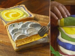 "Van Gogh Sandwich": Food Vlogger's Strikingly Colourful Creation Mesmerises Internet