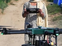 "Drone Sister": Homemakers Turn Drone Pilots To Cultivate Farmlands "Drone Sister": Homemakers Turn Drone Pilots To Cultivate Farmlands