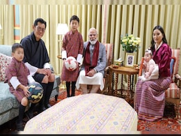 PM Modi's Adorable Pics With Junior Bhutan Royals At Dinner During Recent Trip PM Modi's Adorable Pics With Junior Bhutan Royals At Dinner During Recent Trip