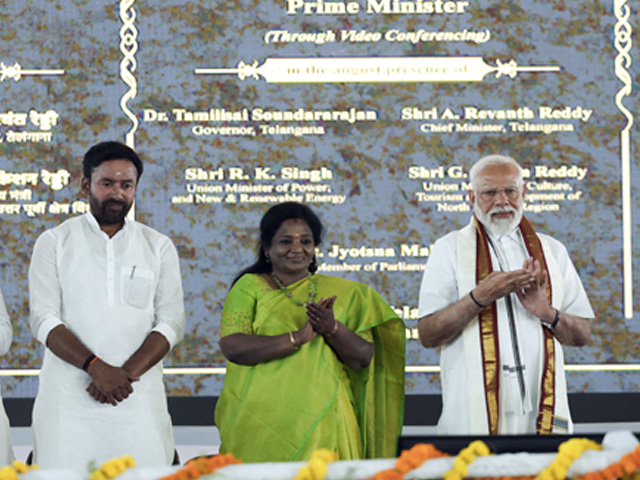PM Modi To Launch Projects Worth Rs. 9,00 Crore In Telangana Today