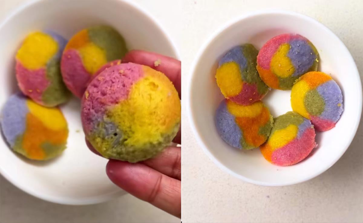 "How Beautiful" - Colourful "Holi Idli Bombs" Go Viral, Leave Internet Abuzz