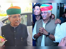 जोधपुर पहुंचे केंद्रीय मंत्री मेघवाल और शेखावत ने कांग्रेस प्रत्याशियों पर साधी चुप्पी, याद दिलाया 'पीएम मोदी का काम'