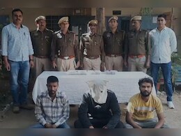 बिजनेसमैन की आंखों में मिर्ची डाल 33 लाख रुपए लूटने वाले गिरफ्तार, 10 लाख रुपए बरामद बिजनेसमैन की आंखों में मिर्ची डाल 33 लाख रुपए लूटने वाले गिरफ्तार, 10 लाख रुपए बरामद
