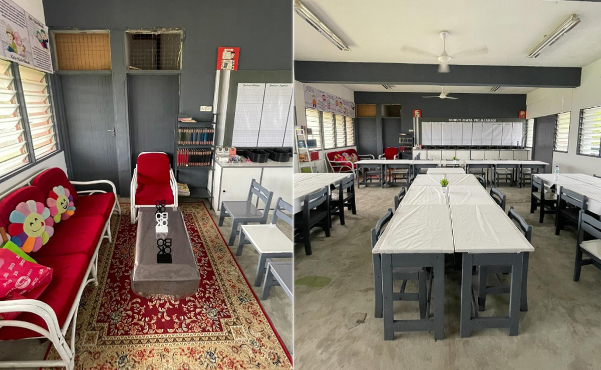 स्कूल के टीचर का कमाल, अपने बोनस के पैसे से बदल दी क्लासरूम की तस्वीर