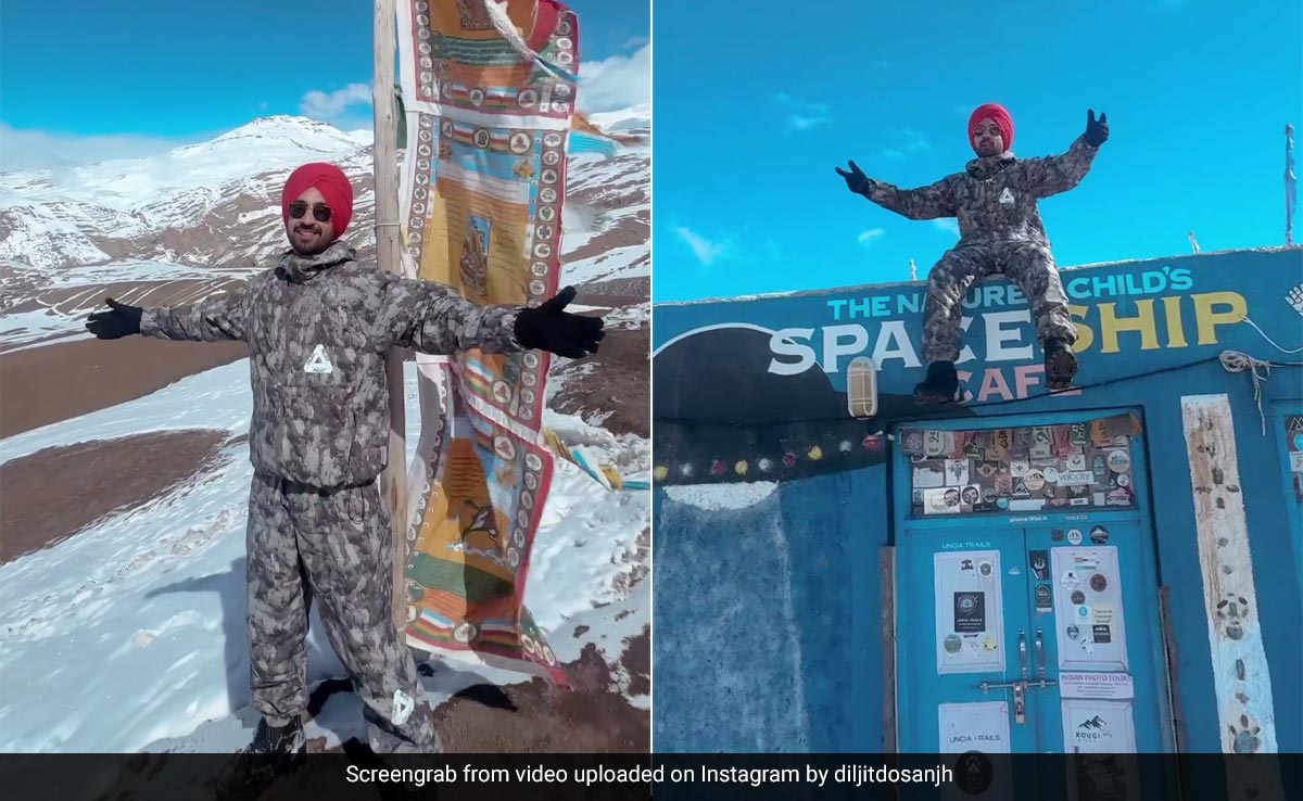 Diljit Dosanjh Is Chilling Quite Literally In Snow-Filled Kinnaur, Himachal Pradesh And Here's How You Can Too