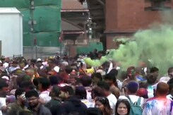 Kathmandu Soaks In Colors Of Holi Celebration Kathmandu Soaks In Colors Of Holi Celebration
