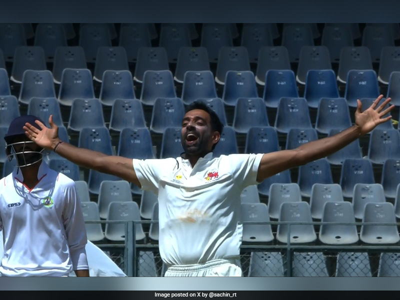 "Mumbai <i>Cha Yoddha</i>": Rohit Sharma, Sachin Tendulkar's Praise For Dhawal Kulkarni After Ranji Trophy Win