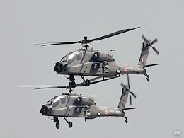 Indian Army Raises 1st Apache Attack Helicopter Squadron Near Pakistan Border Indian Army Raises 1st Apache Attack Helicopter Squadron Near Pakistan Border