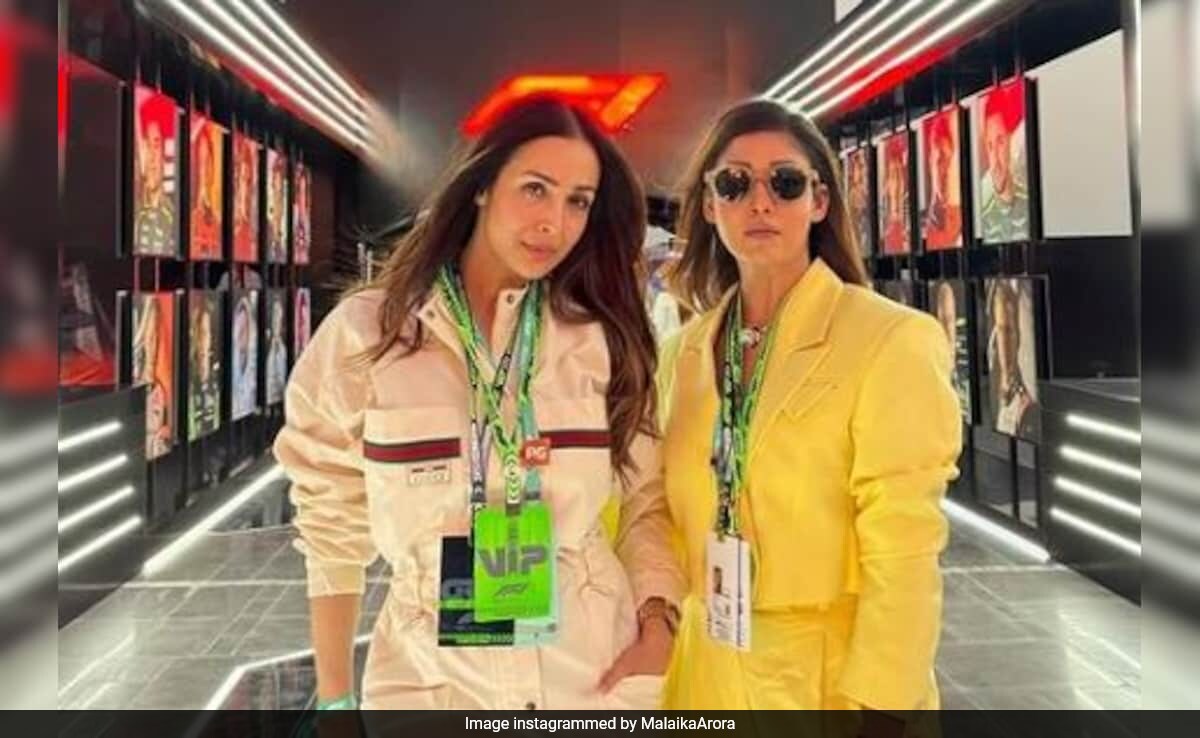 Malaika Arora And Nayanthara In A Pic From F1 Grand Prix In Jeddah