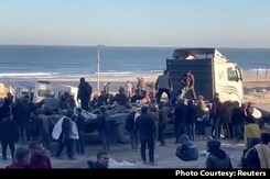 Israeli Troops Shoot At Aid Seekers In North Gaza Israeli Troops Shoot At Aid Seekers In North Gaza