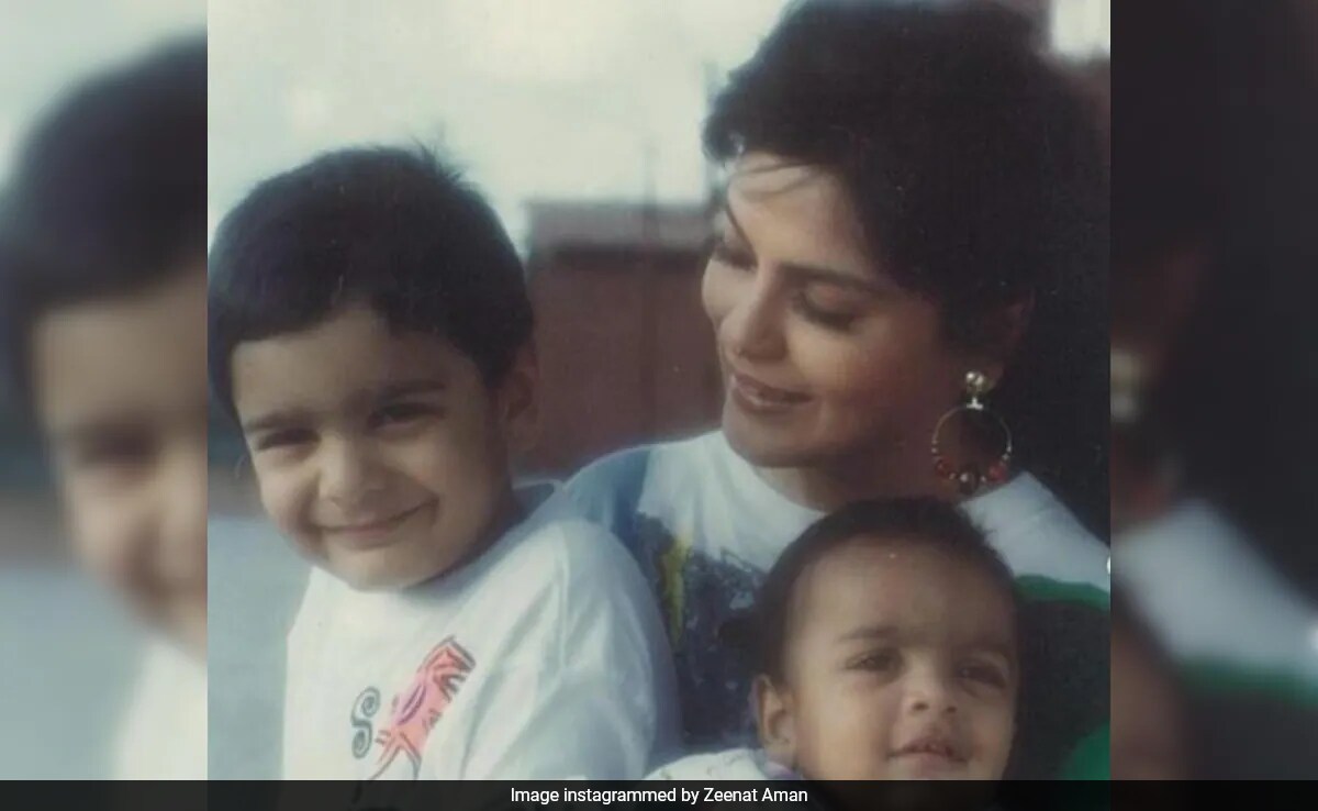 When Zeenat Aman Had "Deep Conversations" With Sons About "Men, Women And The Ways Of The World"
