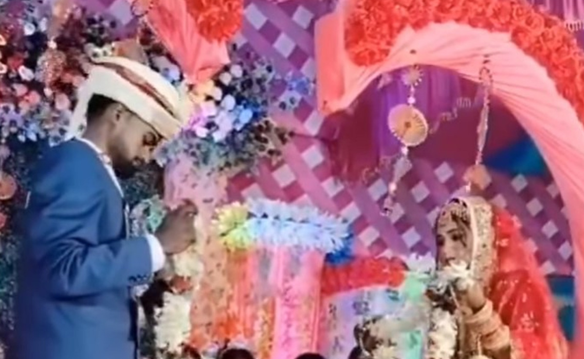 शाहिद कपूर के गाने पर दूल्हा-दुल्हन की ऐसी एंट्री, लोग बोले - मौत आ जाए पर जिंदगी में ये पल ना आए