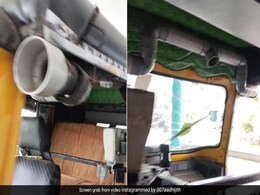 ठंडी हवा के लिए ऑटो वाले ने किया धांसू जुगाड़, सिर्फ एक पाइप लगाकर बना डाला AC, लोग बोले- जब प्लंबर ड्राइवर बन जाए... ठंडी हवा के लिए ऑटो वाले ने किया धांसू जुगाड़, सिर्फ एक पाइप लगाकर बना डाला AC, लोग बोले- जब प्लंबर ड्राइवर बन जाए...