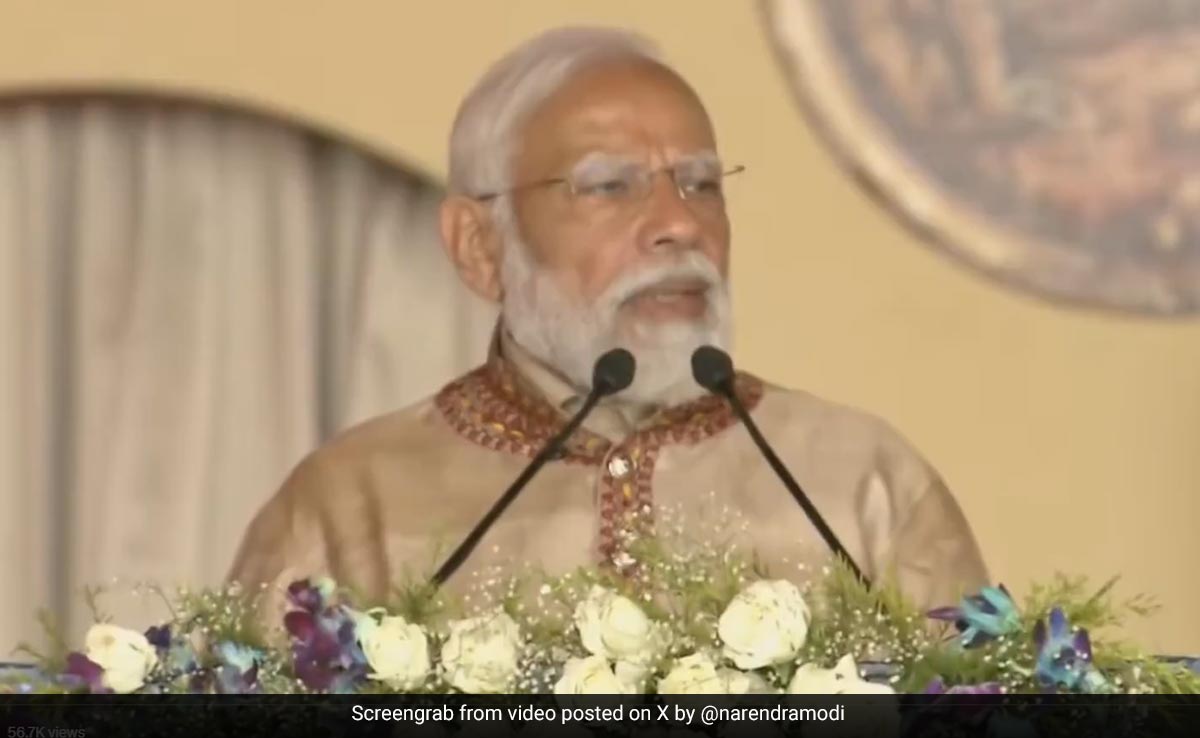 PM Modi Unveils Projects Worth Over Rs 4,500 Crore In Bengal