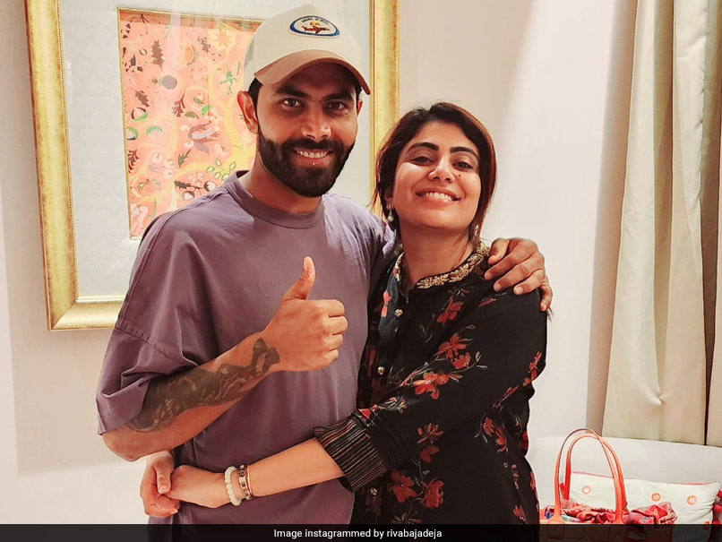 "<i>Mera Hukum Hai</i> Room <i>Aao Jaldi</i>": Ravindra Jadeja's Insta Banter With Wife Rivaba Goes Viral