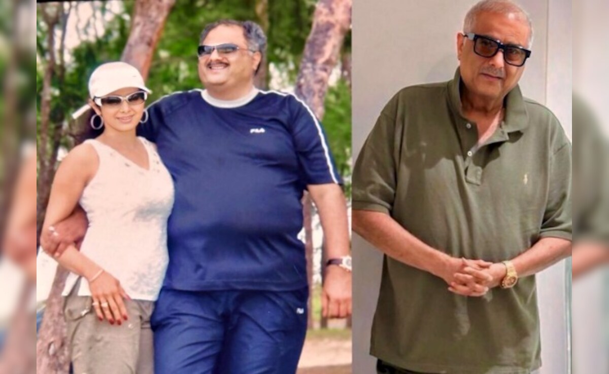 Boney Kapoor's Weight Loss Transformation Post Has A Sridevi Connection