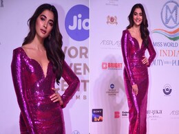 Pooja Hegde In A Pink Sequin Gown Is A Judge For The Night But Almost Looks Like A Beauty Queen Herself For 71st Miss World 2024 Pageant In Mumbai Pooja Hegde In A Pink Sequin Gown Is A Judge For The Night But Almost Looks Like A Beauty Queen Herself For 71st Miss World 2024 Pageant In Mumbai