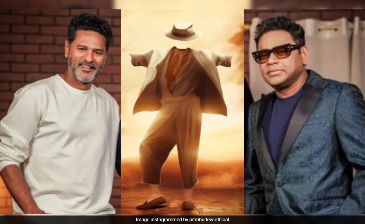 <i>ARRPD6</i> First Poster: Prabhu Deva, AR Rahman Reunite After 25 Years