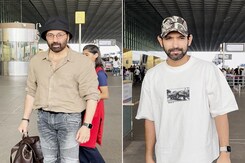Sunny Deol, Vikrant Massey Fly Out Of India Sunny Deol, Vikrant Massey Fly Out Of India