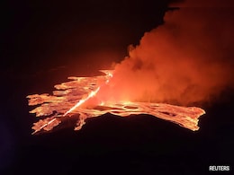 Volcano Erupts Again On Iceland Peninsula, Fourth Time Since December Volcano Erupts Again On Iceland Peninsula, Fourth Time Since December
