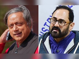 चुनावी हलफनामा विवाद में शशि थरूर, गांधी परिवार पर राजीव चंद्रशेखर ने कसा तंज़, कहा...